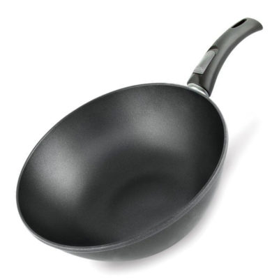 Сковорода Вок 300мм алюминий черная