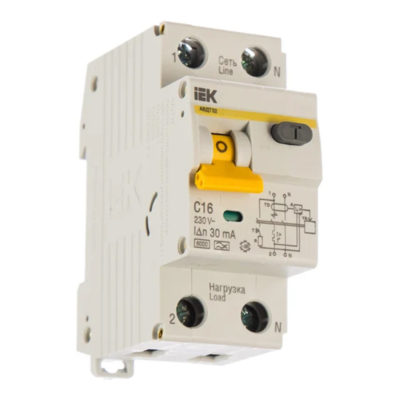 Автомат. выключ. дифф. тока 32 С16 IEK