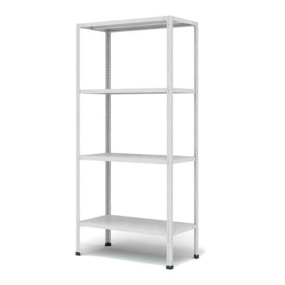 Стеллаж универсальный металл 4 секции 100*30*200 МС-234