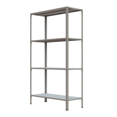 Стеллаж универсальный металл 4 секции 75*30*180 МС-183