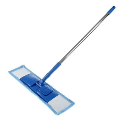 Швабра плоская прямоуг.43*13см микрофибра с щетиной