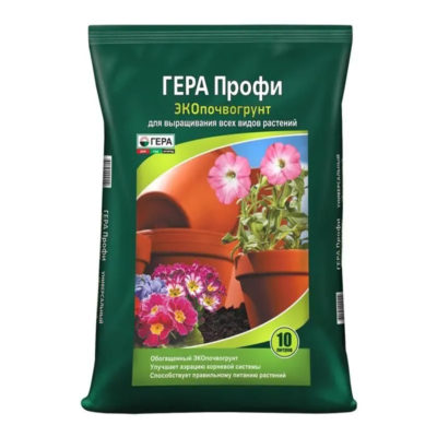 ЭКОпочвогрунт ГЕРА ПРОФИ универсальный 10л