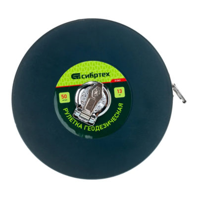 Рулетка геодезиста на катушке 100м