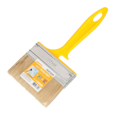 Кисть плоская 12*100мм АКОР ЭМАЛИ нат.щетина