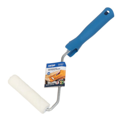 Валик малярный АКОР мини велюр 110 мм с бюгелем