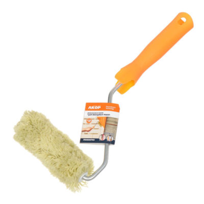 Валик полиамид МИНИ 110мм Lручка 30см. АКОР с бюгелем