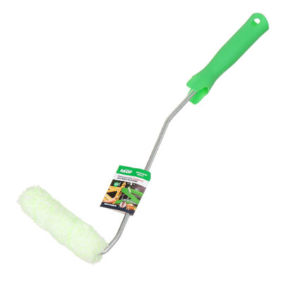 Мини валик микрофибра 110мм  с бюгелем