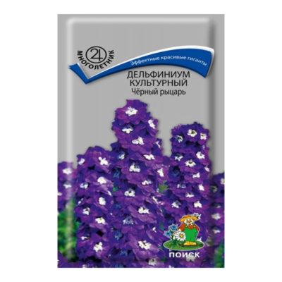 Дельфиниум Черный Рыцарь