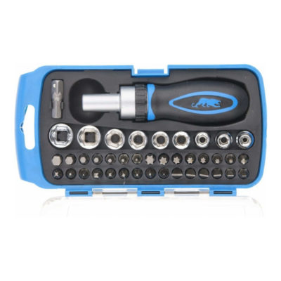 Отвертка реверсивная BARTEX 9 в 1