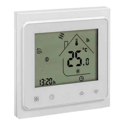 Умный термостат для теплых полов электр. 16А 230В Wi-Fi Home Connect