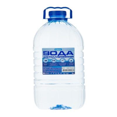 Вода дистиллированная 5 л