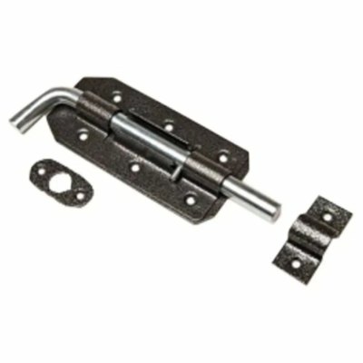 Засов гаражный Делга (серый)