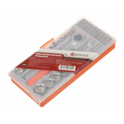 Набор инстр слесарн  36 предм. Bartex CrV кейс