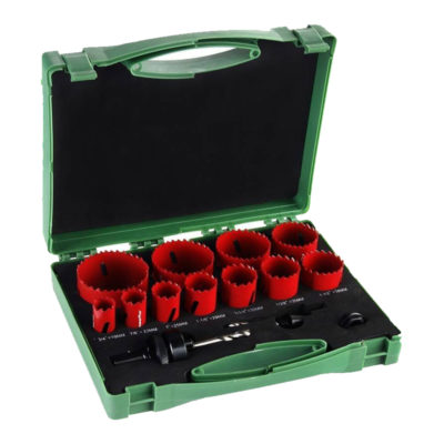 Набор коронок по металлу в кейсе