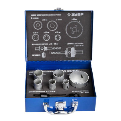 Набор коронок по металлу 6 в 1