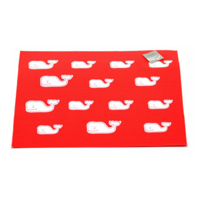 Подставка п/горячее полимер 30*45 см красная