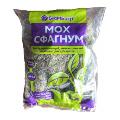 Мох лесной (сфагнум) 1л