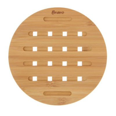 Подставка под горячее круглая Бамбук