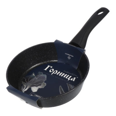 Сковорода алюминий 20 см Горница Гранит