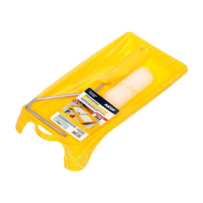 Набор для работ с эмалями:мини-валик 11 мм+ванночка АКОР