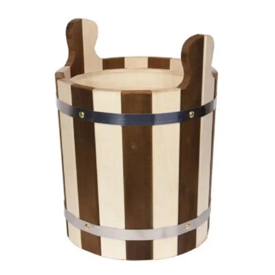 Ушат Капучино 20л с пласт. вставкой