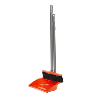 Щетка для пола "ЛЕНИВКА" складная с рук.+совок