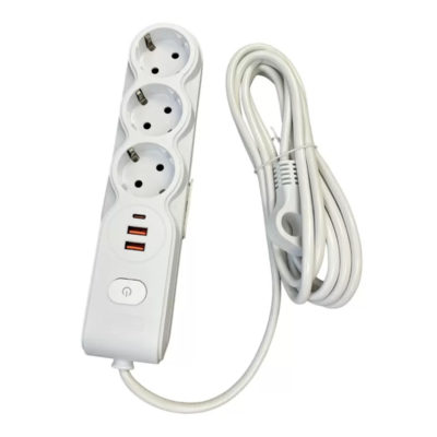 Удлинитель X-pert с/з 3гн. + USB 5м