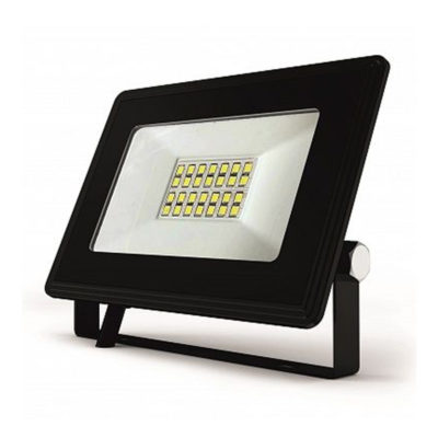 Прожектор светодиод. PRE LED FL4 20W BLACK IP65 белый холодный