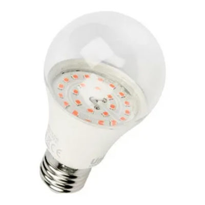 LED-A60-9W/SP/E27/CL ALM01WH Лампа светодиодная для растений. Форма "А"