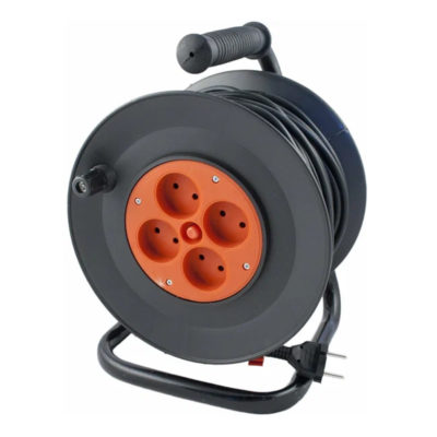 Удлинитель на метал. катушке 2*1