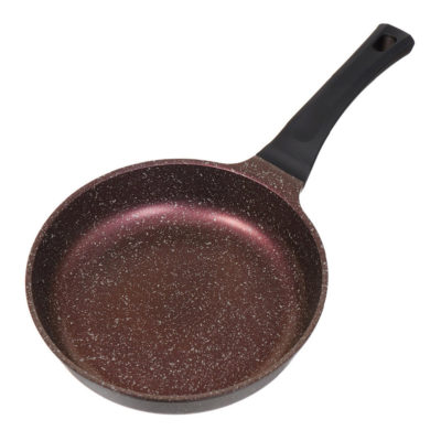 Сковорода 280мм антипригар Мерцание розовый рубин без крышки "Гурман"