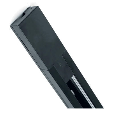 Шинопровод для трек. свет-ов 3м черный (токовод/загл/крепл)