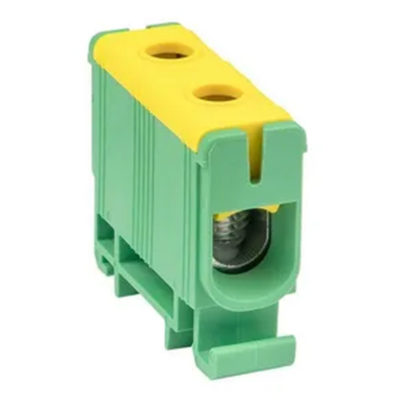 Клемма силовая вводная КСВ 16-50кв.мм желто-зеленая