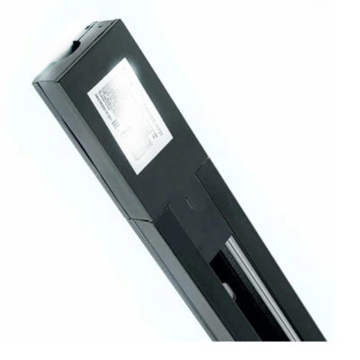 Шинопровод для трек. свет-ов 2м черный (токовод/загл/крепл)