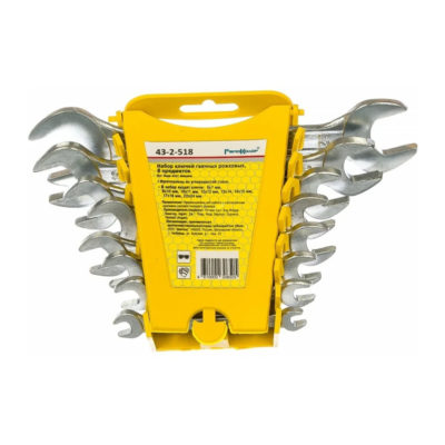 Набор ключей гаечных рожковых