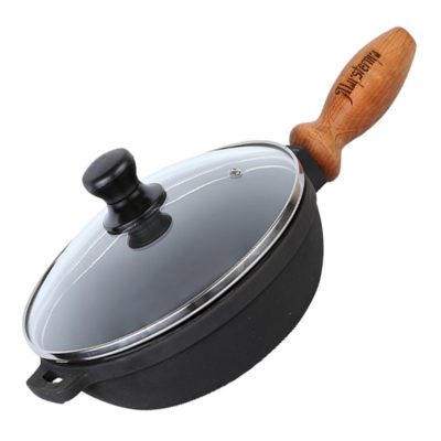 Сковорода чугун 280*60 мм с дерев.ручкой