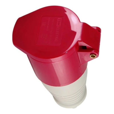 Розетка силовая переносная 16А 380V 3P+PE+N IP44