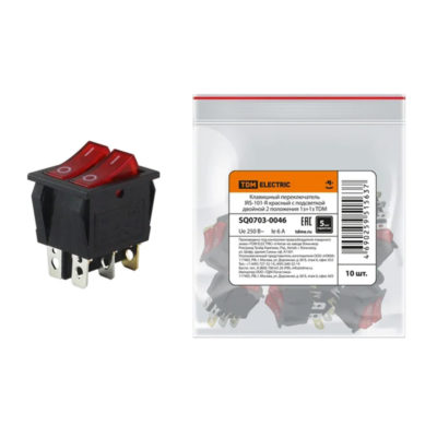 IRS-101-6C Клавишный переключатель овал