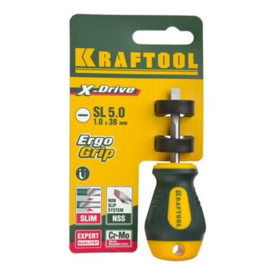 Отвертка Driva SL5*38мм