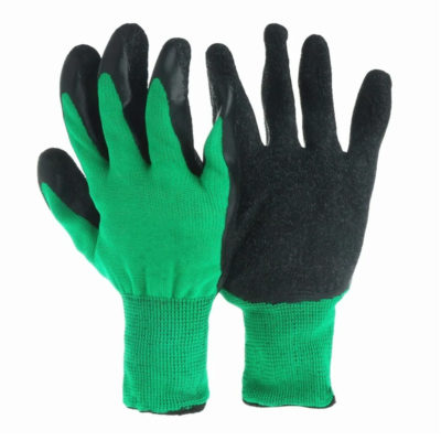 Перчатки зеленые