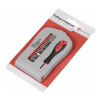 Набор отверток для точных работ 22 предм. BARTEX