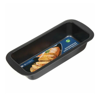 Форма для запекания сталь 13*29.5*5.3 см антипригарное покрытие Daniks