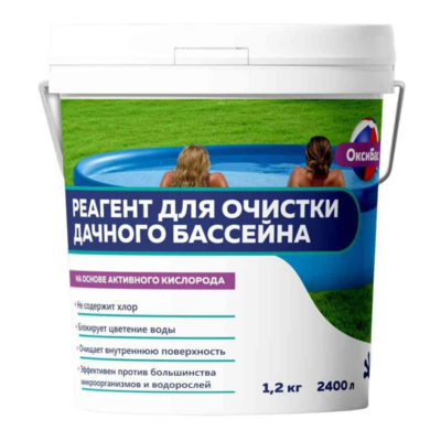 Средство для борьбы с цветением воды ОКСИБАС 2400