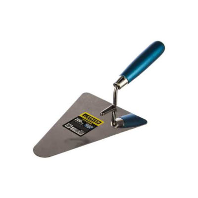 Кельма 175 мм прорезиненная ручка (зеленая)