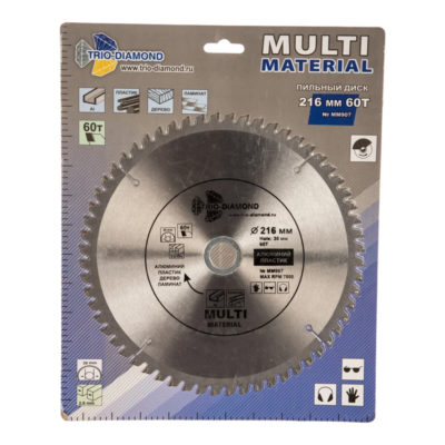 Диск TRIODIAMOND 216мм*60Т (ММ-907)