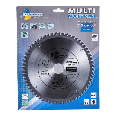 Диск TRIODIAMOND 210мм*60Т (ММ-904)