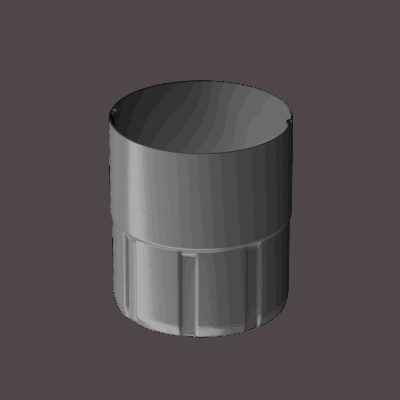 Муфта соединительная Docke Premium Графит