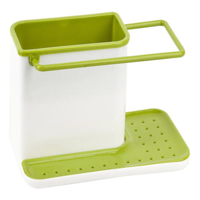 Сушилка для столовых приборов 30*13*14 см зеленая