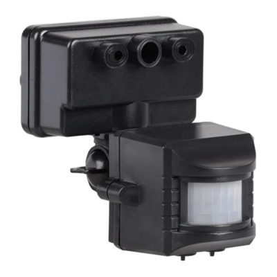 ДД019 Датчик движения ИК для прожектора 150-500w 120гр. 12м IP44 черный