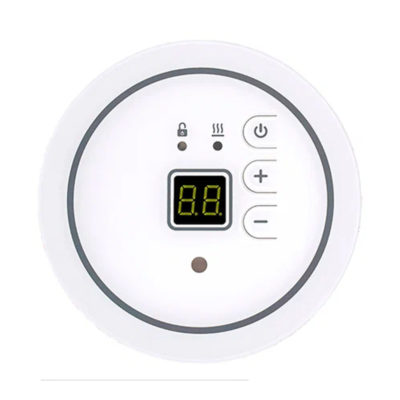 Терморегулятор ROTONDO (датчик пола встраив.) белый